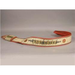 Firemans Leather Belt