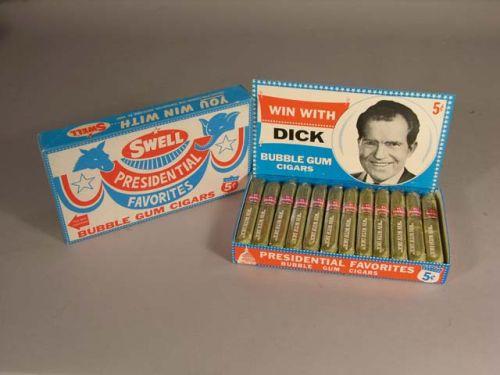 Richard Nixon Bubble Gum Cigars