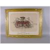 Image 1 : Original Lithograph of Fireman"s Water Pumper
