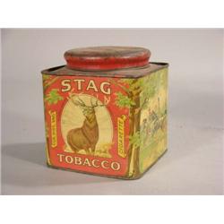 Stag Tobacco Tin