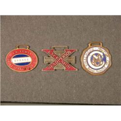 3 Watch Fobs