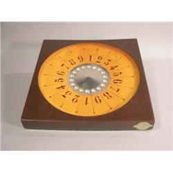 Woodblock French Roulette Wheel