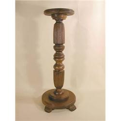 Wood Fern Stand - Oak