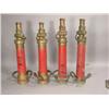 Image 1 : Four Red Fire Nozzles