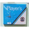 Image 1 : PLAYER'S NAVY CUT TOBACCO CLOCK IN PLASTIC