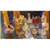 Image 1 : LOT OF 11 ART GLASS PERFUME BOTTLES