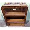 Image 1 : ANTIQUE 2 TIER BARRISTER BOOKCASE