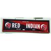 Image 1 : RED INDIAN MOTOR OIL METAL W/WOOD FRAME SIGN
