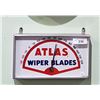 Image 1 : VINTAGE ATLAS WIPER BLADES METAL THERMOMETER