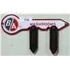 Image 1 : B-A WASHROOM KEYS METAL HOLDER
