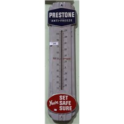 1940'S PRESTONE ANTIFREEZE THERMOMETER