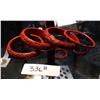 Image 1 : 4 ASIAN CINNABAR BANGLES