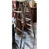 Image 1 : ANTIQUE WOODEN STEP LADDER