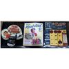 Image 1 : 3 ASSORTED CARDBOARD ADVERTISEMENTS