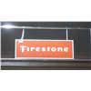 Image 1 : VINTAGE FIRESTONE BACKLIT SIGN DOUBLE SIDED