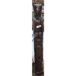 VINTAGE FOLK ART TOTEM POLE