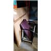 Image 1 : CORK BOARDS MAGAZINE RACK AND LEATHER BRIEFCASE