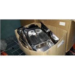 BOX OF STAINLESS STEEL