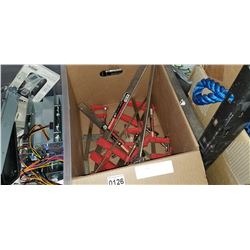 BOX OF CLAMPS