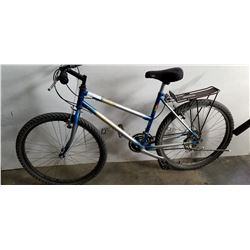 BLUE GREY RALEIGH BIKE