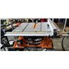 Image 2 : RIGID TABLE SAW WITH FENCE AND FOLDING ROLLING STAND