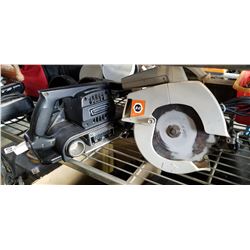 ELECTRIC SANDER AND SKIL SAW