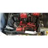 Image 2 : CRAFTSMAN CORDLESS DRILL, IMPACT GUN, ANGLE GRINDER AND 2 BATTERIES