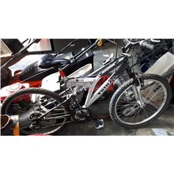 BLACK AND RED GREY TRIBAL BIKE