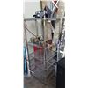 Image 1 : CHROME CORNER SHELF UNIT