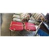 Image 2 : 2 METAL FRAMED ARMCHAIRS