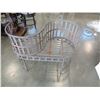 Image 1 : METAL TETE A TETE PATIO CHAIR