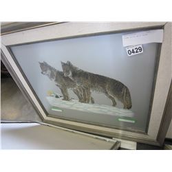 TEENA HOUCK WOLF PRINT