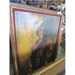 LARGE CONQUISTADER PRINT