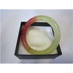 JADE BANGLE GREEN AND RED