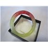 Image 2 : JADE BANGLE GREEN AND RED