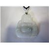 Image 2 : CARVED JADE BUDDAH NECKLACE