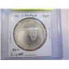 Image 2 : 1967 CANADIAN SILVER DOLLAR .800 CANADA CENTENNIAL
