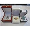 Image 1 : 925 RING AND 2 RINGS