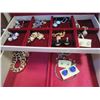 Image 2 : 2 JEWELERY BOXES W/ CONTENTS