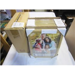 CASE OF 8 X 10 OAK PICTURE FRAMES