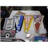 Image 3 : BOX OF SOCCER BADGES, PENENTS, MOUSE PADS AND WRIST BANDS