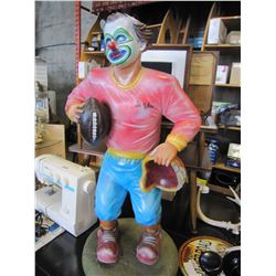 2-1/2FT FOOTBALL CLOWN FIGURE