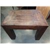 Image 1 : LARGE WOOD END TABLE