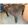 Image 2 : SQUARE BLACK DINING TABLE