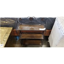 SMALL FOLDING METAL SHELF