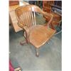 Image 1 : WOOD ROLLING OFFICE CHAIR