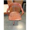 Image 2 : WOOD ROLLING OFFICE CHAIR