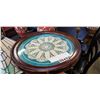 Image 2 : SMALL CIRCULAR TABLE W/ DOILYY