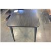 Image 2 : ASHLEY FLOOR MODEL TALL SQUARE MODERN ENDTABLE, RETAIL $299