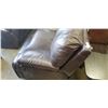 Image 3 : ASHLEY BROWN STITCHED GENUINE LEATHER RECLINING SOFA, RETAIL $1990